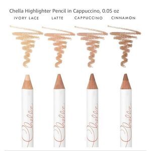 Chella Hello Beautiful Highlighter Pencil In Shade Latte New Full Size